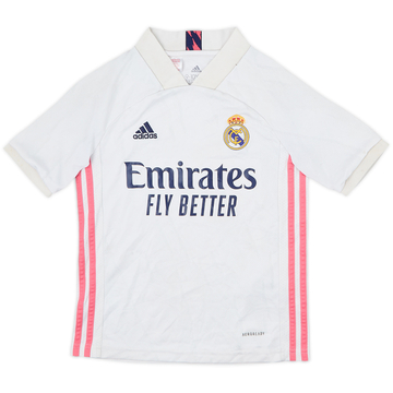 2020-21 Real Madrid Home Shirt - 5/10 - (S.Boys)