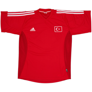 2002-03 Turkey Home Shirt - 9/10 - (L)