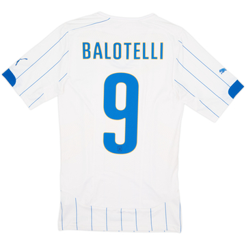 2014-15 Italy Authentic Away Shirt Balotelli #9 - 8/10 - (M)