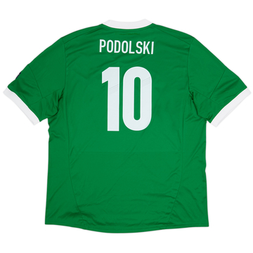 2012-13 Germany Away Shirt Podolski #10 - 9/10 - (XXL)