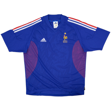 2002-04 France Home Shirt #5 - 7/10 - (L)