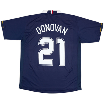 2006-07 USA Away Shirt Donovan #21 - 8/10 - (L)