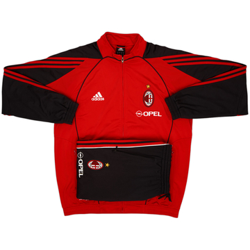2005-06 AC Milan adidas Tracksuit - 7/10 - (L)