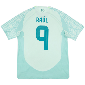 2024-25 Mexico Authentic Away Shirt Raul #9 - 9/10 - (L)