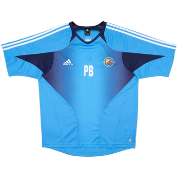 2004 Djurgarden adidas Staff Issue Training Shirt PB - 9/10 - (L/XL)