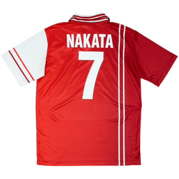 1998-99 Perugia Home Shirt Nakata #7 - 6/10 - (L)