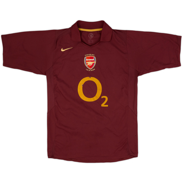 2005-06 Arsenal Home Shirt - 5/10 - (M)