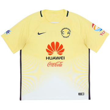 2016-17 Club America Centenary Home Shirt - 4/10 - (XL)