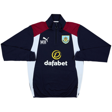 2016-17 Burnley Staff Issue Puma 1/4 Zip Training Top MH - 7/10 - (L)