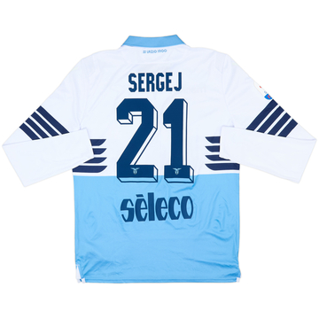 2018-19 Lazio Home L/S Shirt Sergej #21 - 6/10 - (M)