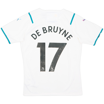2021-22 Manchester City Authentic Away Shirt De Bruyne #17 (S)