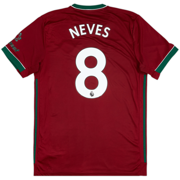 2020-21 Wolves Third Shirt Neves #8 - 7/10 - (L)