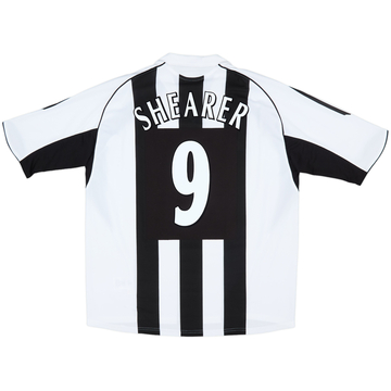 2005-07 Newcastle Home Shirt Shearer #9 - 8/10 - (XL)
