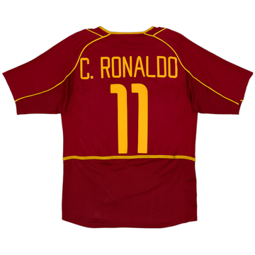 2002-04 Portugal Home Shirt C.Ronaldo #11 - 5/10 - (S)