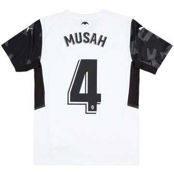 2021-22 Valencia Home Shirt Musah #4 - 8/10 - (M)