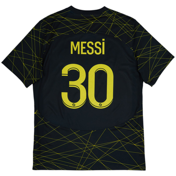 2022-23 Paris Saint-Germain Fourth Shirt Messi #30 - 9/10 - (M)