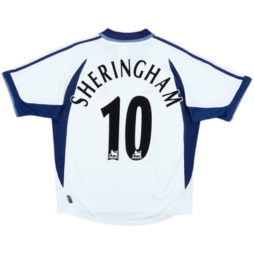 2001-02 Tottenham Home Shirt Sheringham #10 - 6/10 - (M)