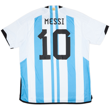 2022-23 Argentina Home Shirt Messi #10 (XL)