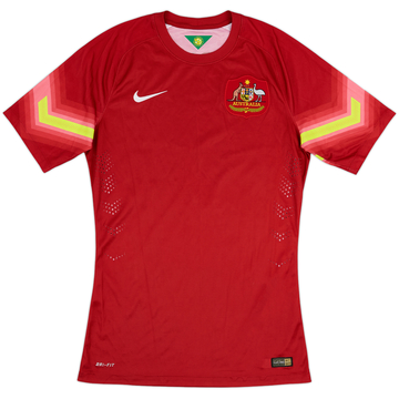 2014-15 Australia Player Issue GK S/S Shirt - 5/10 - (M)