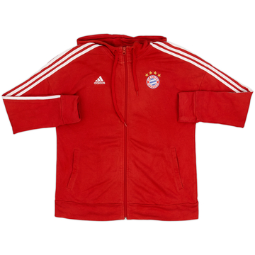 2017-18 Bayern Munich adidas Hooded Sweat Top - 7/10 - (L)