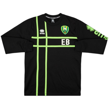 2017-18 ADO Den Haag Errea Staff Issue Sweat Top EB - 10/10 - (M)