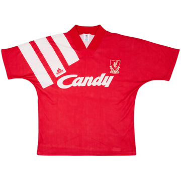 1991-92 Liverpool Home Shirt - 6/10 - (M/L)