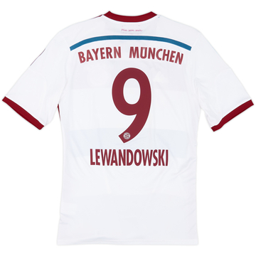 2014-15 Bayern Munich Away Shirt Lewandowski #9 - 6/10 - (S)
