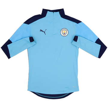 2019-20 Manchester City Puma 1/4 Zip Drill Top - 5/10 - (XS)