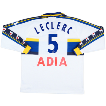 2000-01 Sochaux Match Issue Away L/S Shirt Leclerc #5