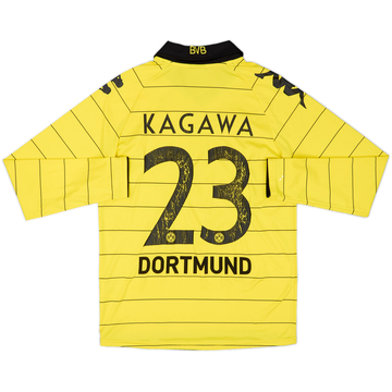 2010-11 Borussia Dortmund Home L/S Shirt Kagawa #23 - 5/10 - (M)