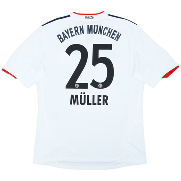 2010-11 Bayern Munich Away Shirt Muller #25 - 6/10 - (L)