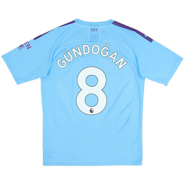 2019-20 Manchester City Home Shirt Gundogan #8 - 6/10 - (M)