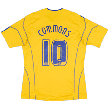 2010-11 Derby County Away Shirt Commons #10 - 8/10 - (L)