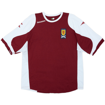2005-07 Scotland Diadora Training Shirt - 8/10 - (L)
