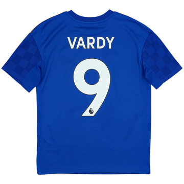2019-20 Leicester Home Shirt Vardy #9 - 6/10 - (L.Boys)