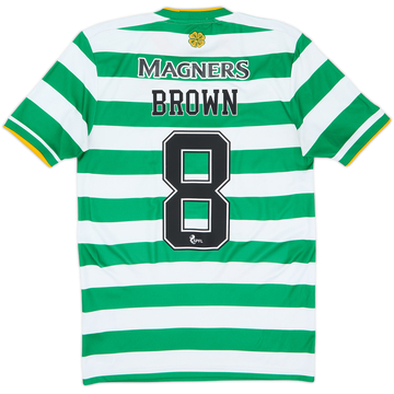 2020-21 Celtic Home Shirt Brown #8 - 8/10 - (XS)