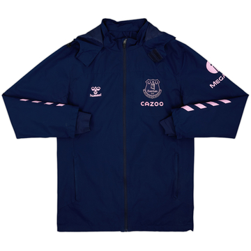 2022-23 Everton Umbro Hooded Rain Jacket - 9/10 - (S)