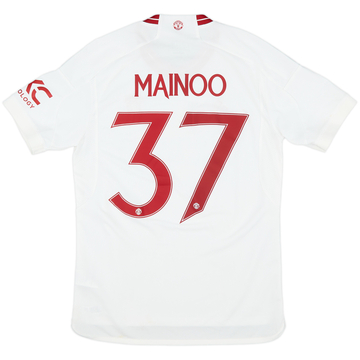 2023-24 Manchester United Third Shirt Mainoo #37 - 9/10 - (S)