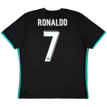 2017-18 Real Madrid Away Shirt Ronaldo #7 - 8/10 - (XL)