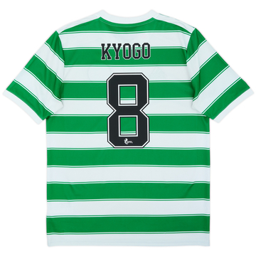 2021-22 Celtic Home Shirt Kyogo #8 - 6/10 - (XL.Boys)