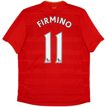 2016-17 Liverpool Home Shirt Firmino #11 - 6/10 - (L)
