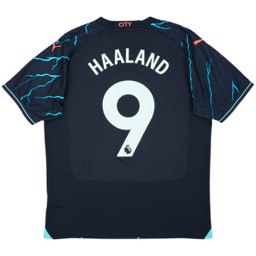 2023-24 Manchester City Third Shirt Haaland #9 - 10/10 - (L)