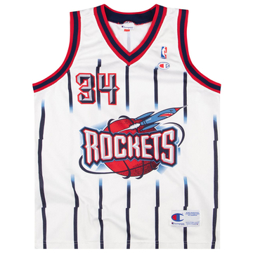 1995-01 Houston Rockets Olajuwon #34 Champion Jersey (Home) XXL