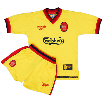 1997-99 Liverpool Away Full Kit - 7/10 - (M.Boys)
