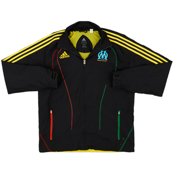 2010-11 Olympique Marseille adidas Track Jacket - 8/10 - (L/XL)