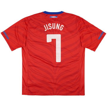 2010-12 South Korea Home Shirt Jisung #7 - 5/10 - (XXL)