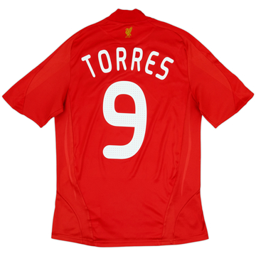 2008-10 Liverpool Home Shirt Torres #9 - 5/10 - (S)