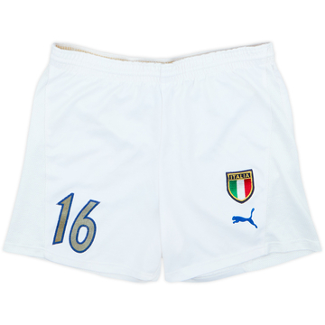 2003-04 Italy Player Issue Home Shorts #16 - 6/10 - (S)