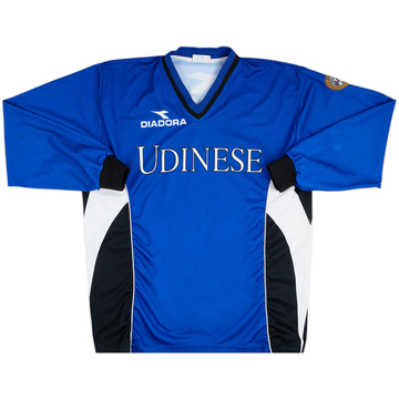 1999-00 Udinese Diadora Portero Entrenamiento Camiseta - 8/10 - (XL)