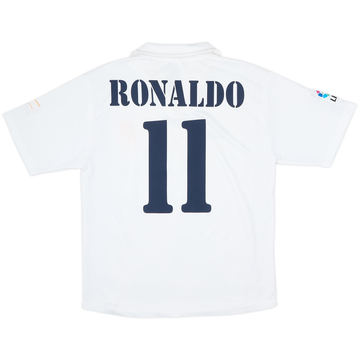 Camiseta de local Centenario del Real Madrid 2002-03 Ronaldo #11 - 6/10 - (S)